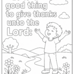 Coloring Book for the Psalms Volume 1